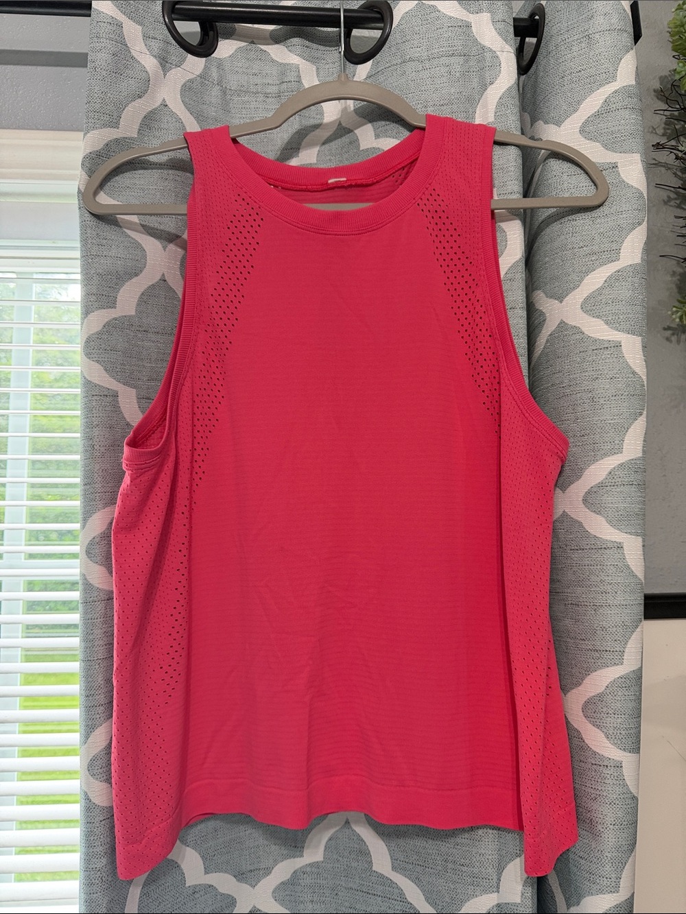lululemon athletica Bright Pink Swiftly Perforated Athletic Tank